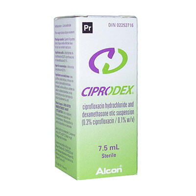 Ciprodex (Ciprofloxacin und Dexamethason) Ohrentropfen