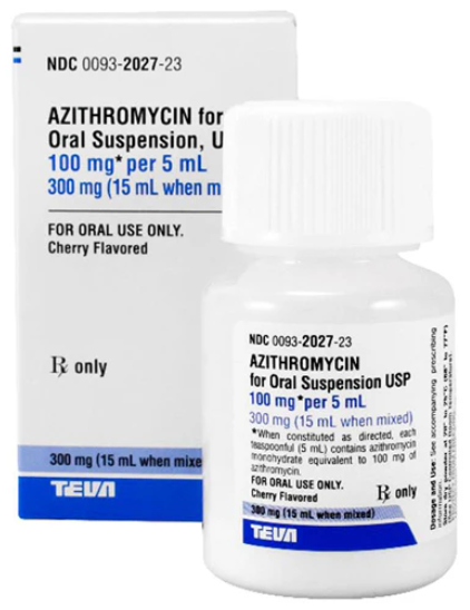 Azithromycin Suspension zum Einnehmen