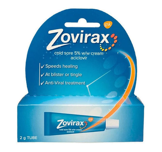 Zovirax (Aciclovir) Creme 2 g